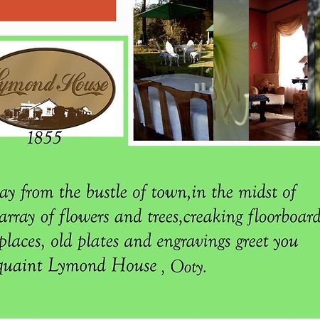 Lymond House Hotell Ooty Eksteriør bilde